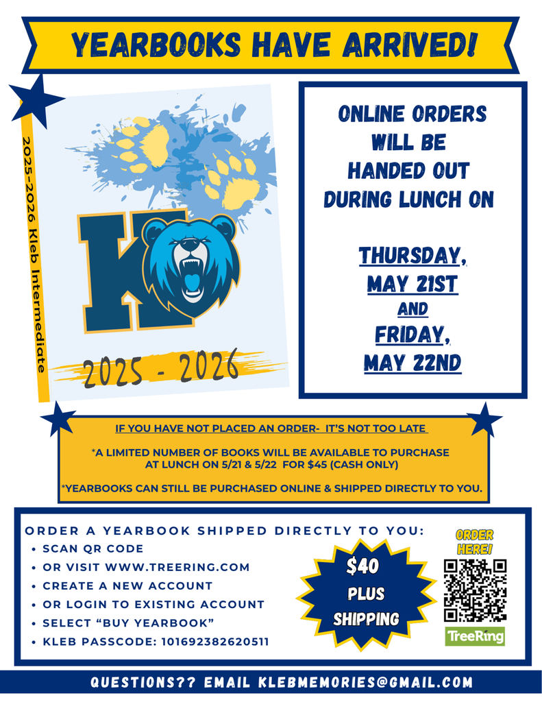 Yearbook Flyer