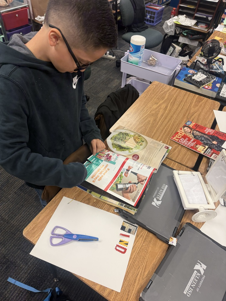 students creating