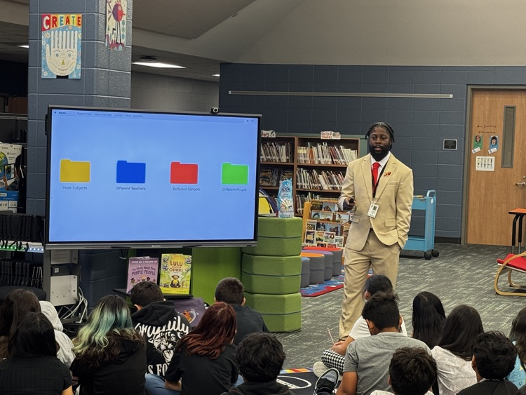Behavior talks with students. 