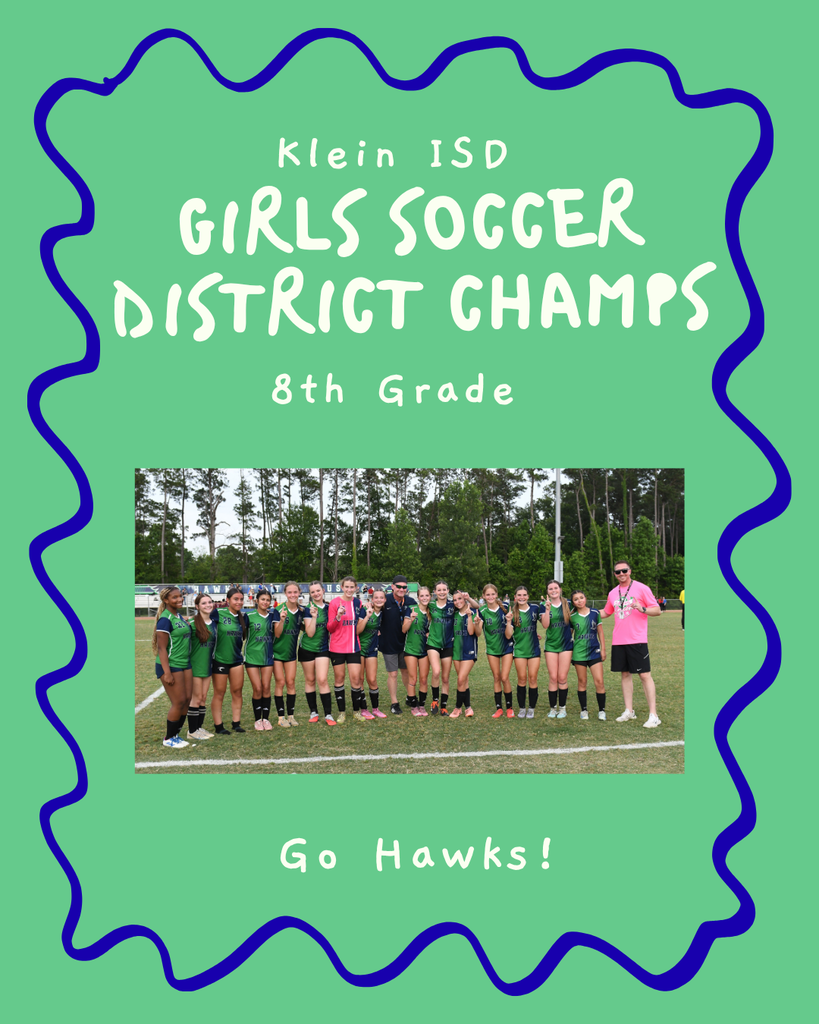 Girls District Soccer Champs