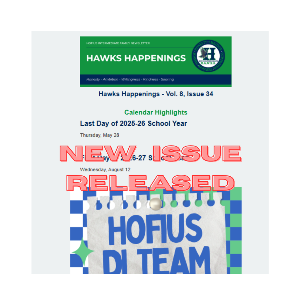 Hawks Happenings - Vol. 8, Issue 34