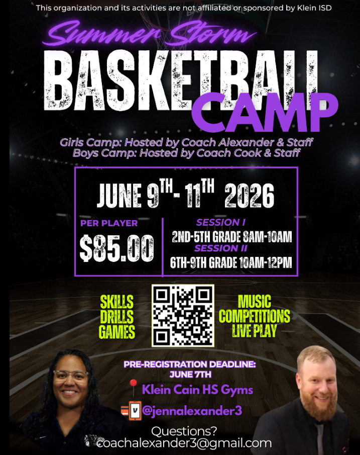 Cain summer basketball camp