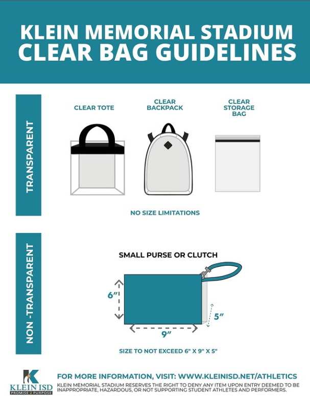 2026 Clear Bags 