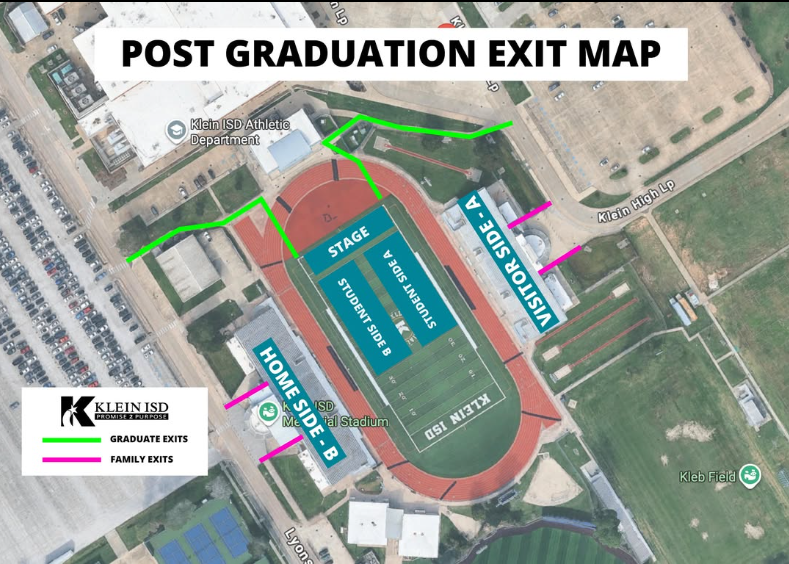 2026 Post Graduation Exit Map