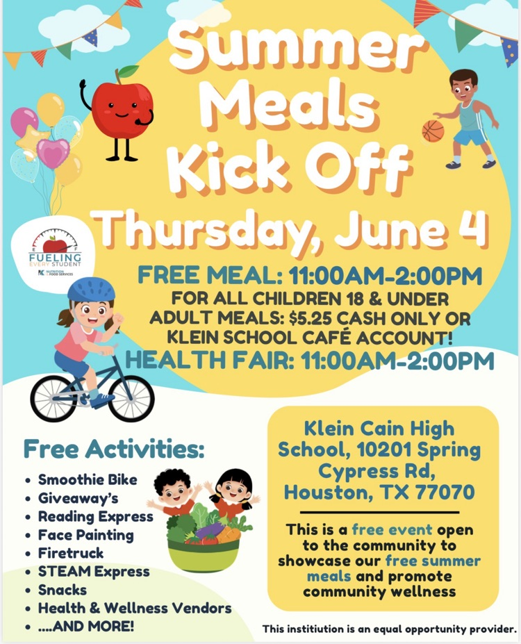 summer meals flyer