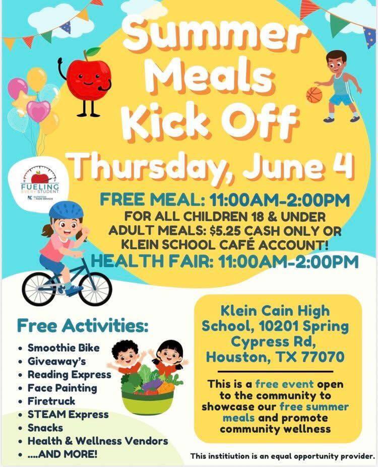 Summer Meals Kick Off 2026