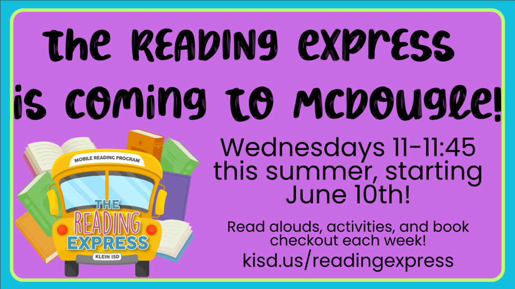 Reading Express mobile coming to McDougle June 10 flyer English 