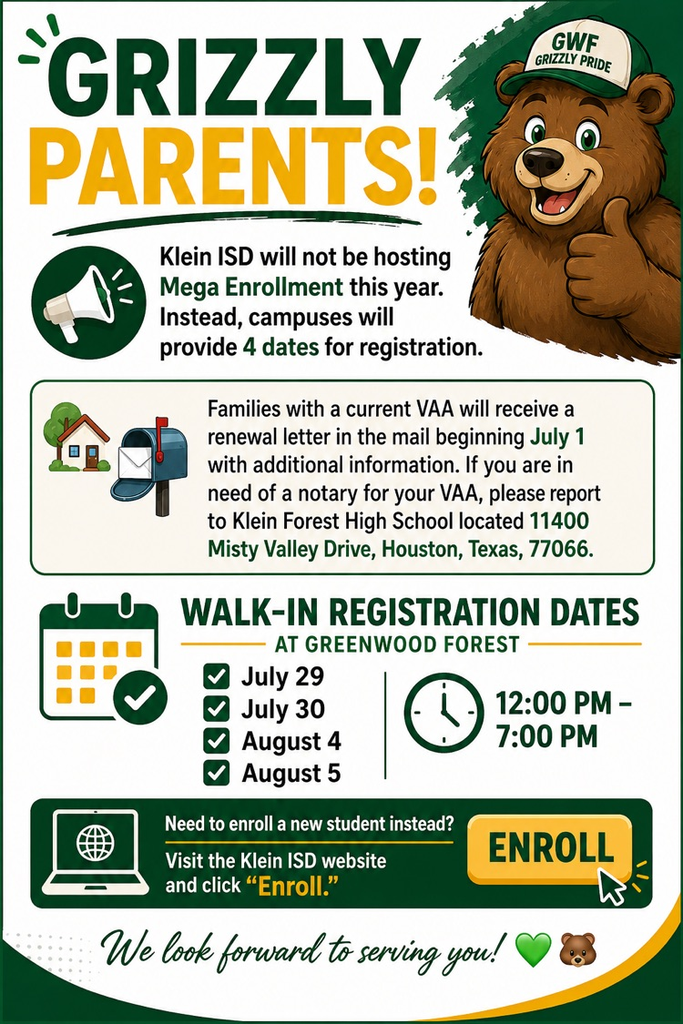 brown grizzly with yellow hat and registration dates