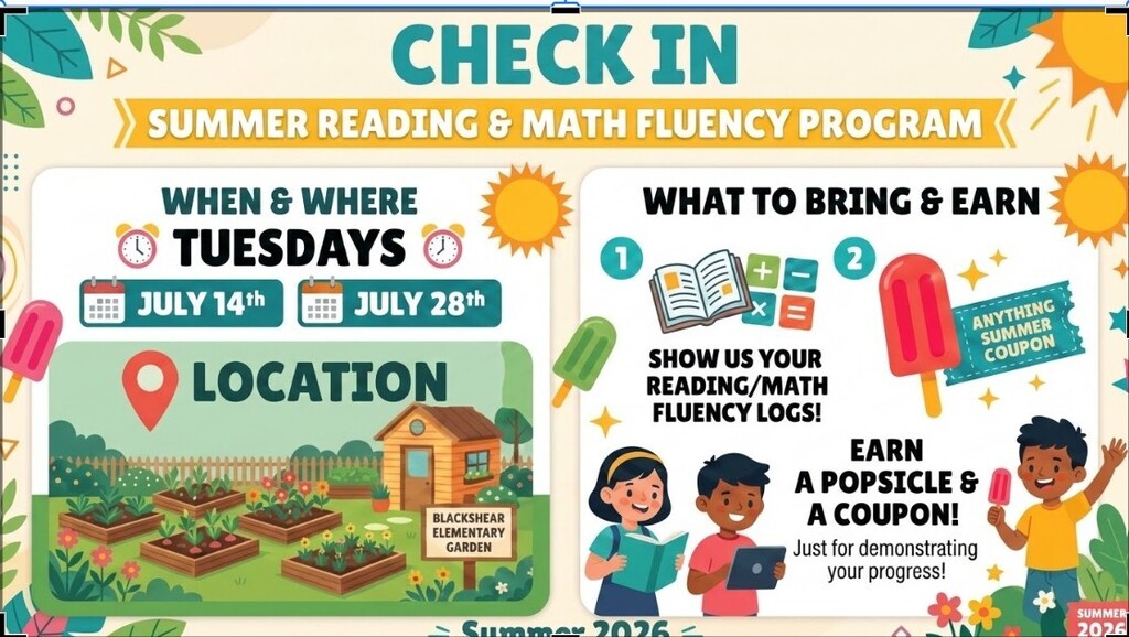 Summer Reading/Math Program