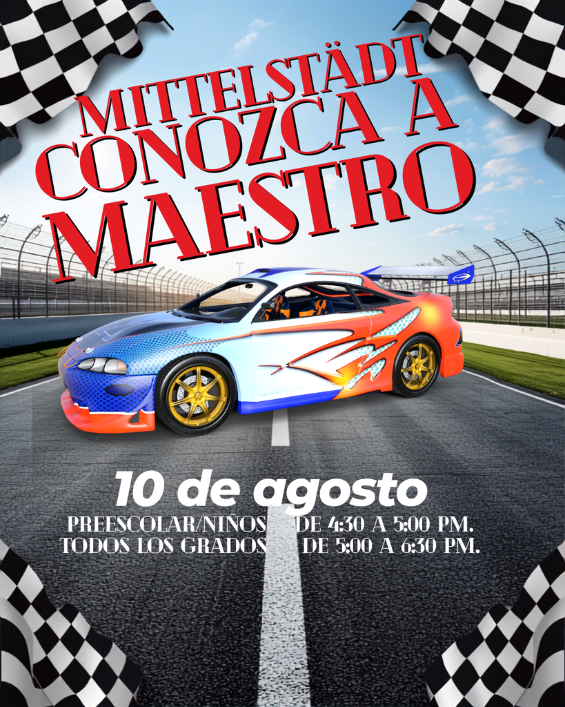(Spanish) Meet the teacher information August 10th from 4:30-6:30 pm