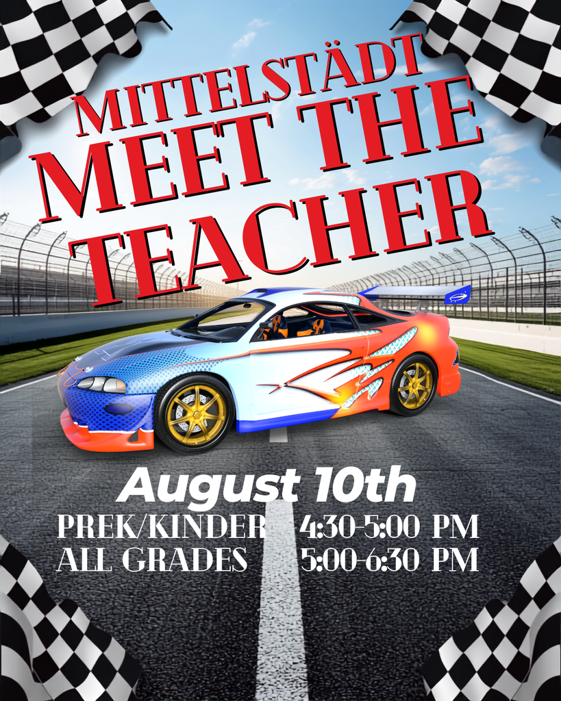 Meet the teacher information August 10th from 4:40-6:30 pm