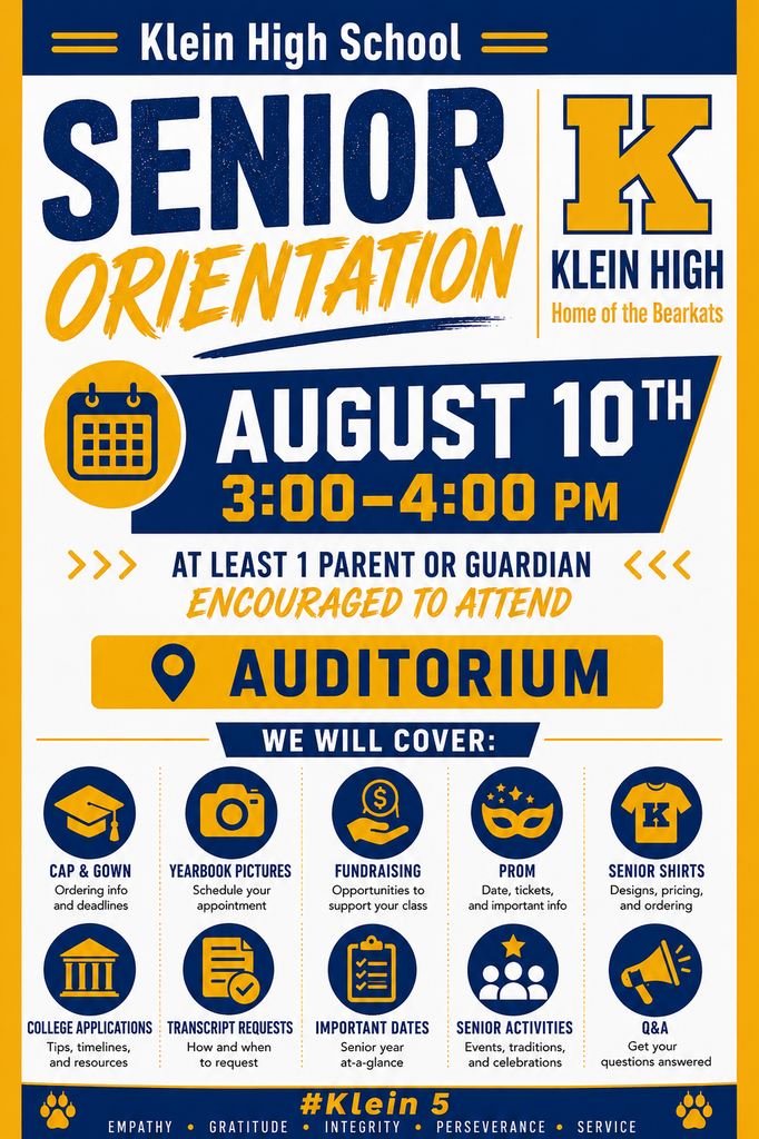 Senior Orientation