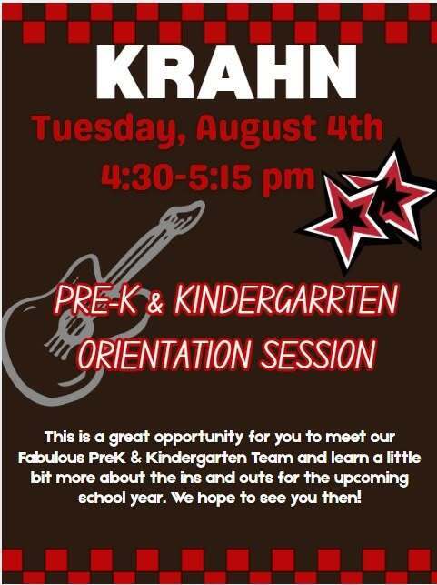 Pre-K and Kinder
