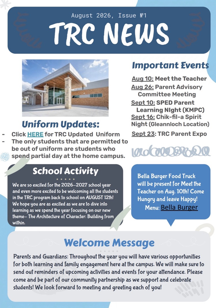 TRC Newsletter