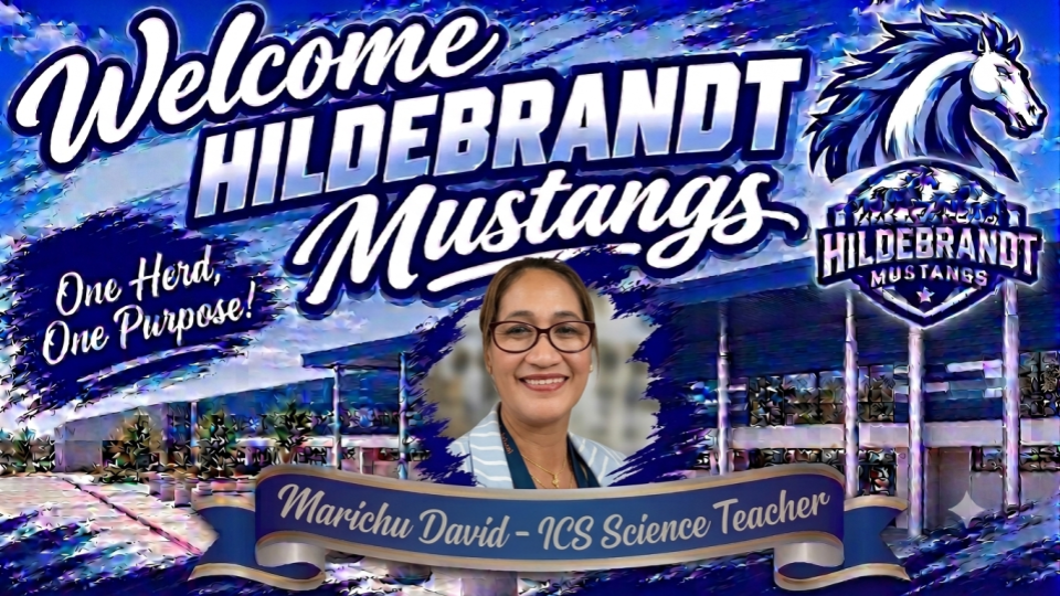Marichu David - ICS Science Teacher