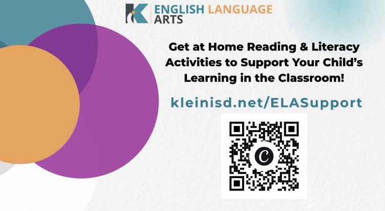 QR code for reading activities for home