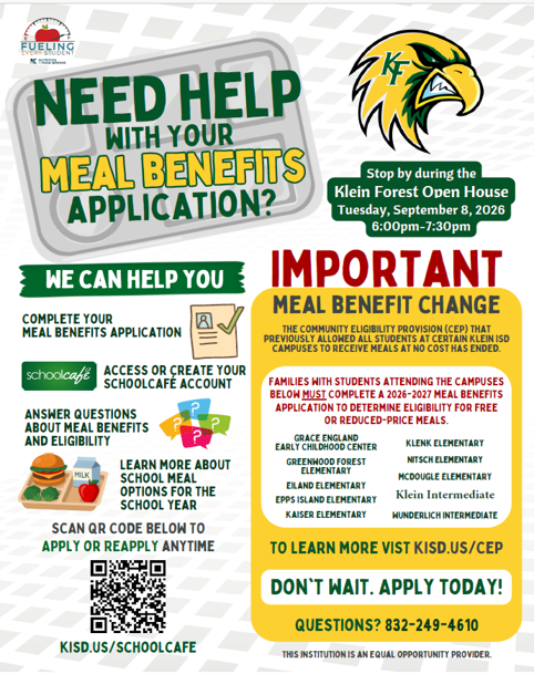 Need Help With Meal Benefits Application?