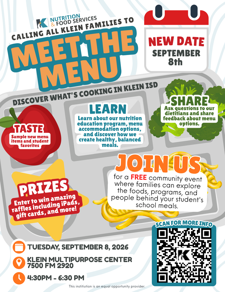 KISD Community Flyer - Nutrition and Food Services - Join Us! 