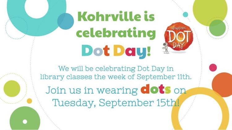 celebrate Dot Day 9/15