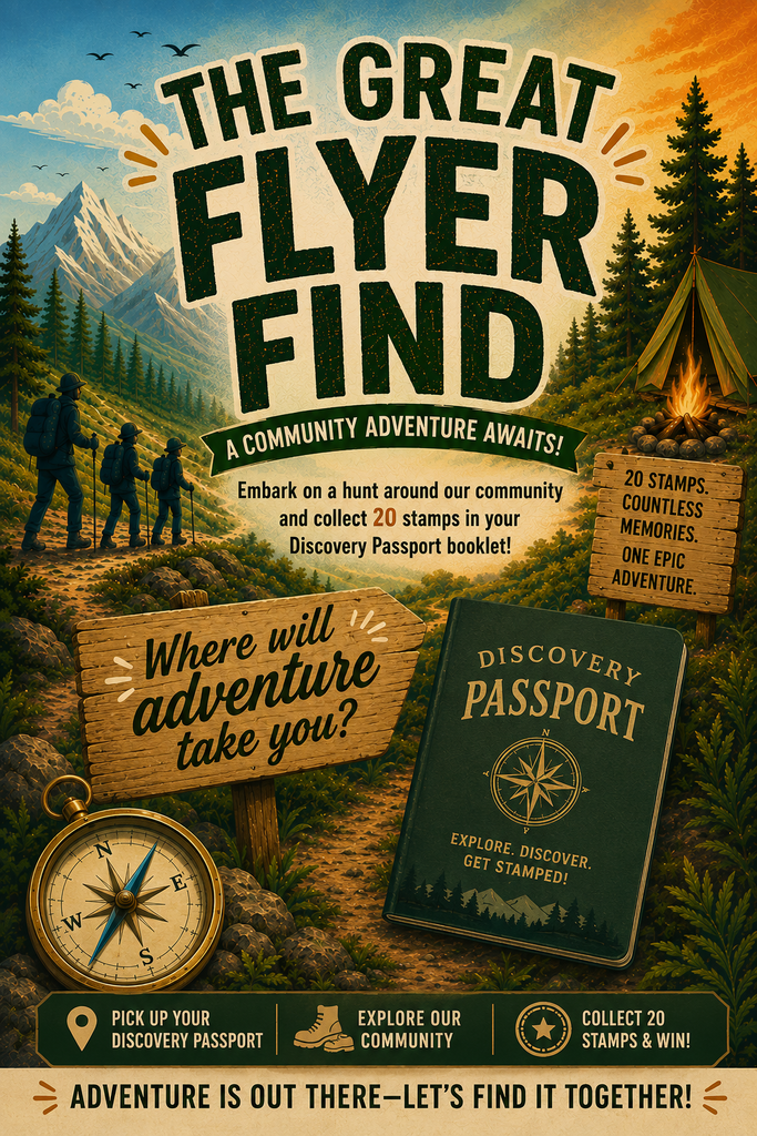 Poster describing The Great Flyer Find