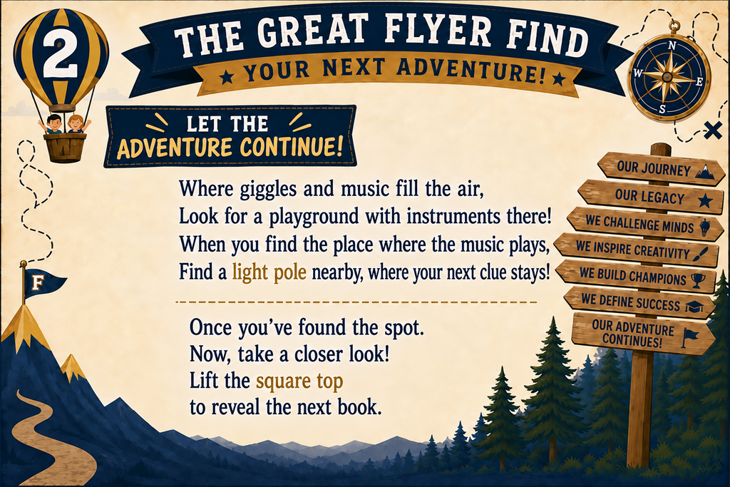 Clue #2 for The Great Flyer Find