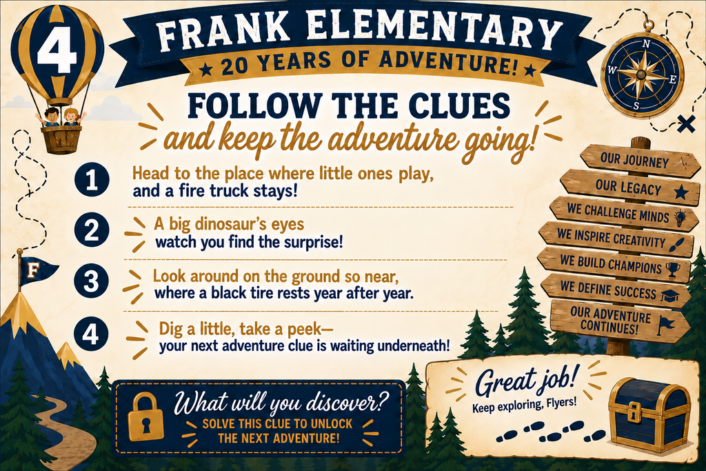 Clue #4 for The Great Flyer Find