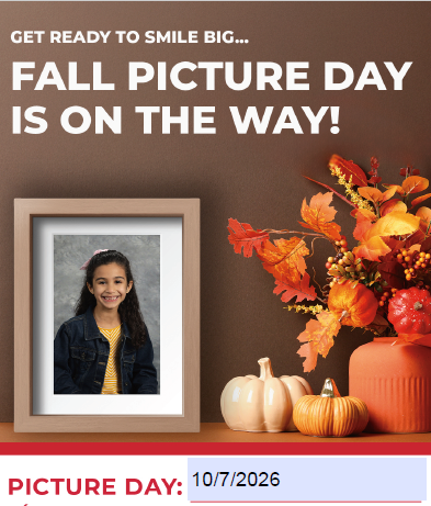 flyer for picture day