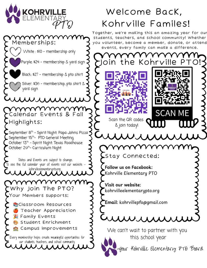 PTO flyer