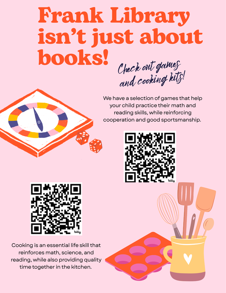 The Frank Library isn't just about books! 