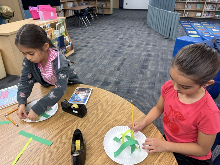 students creating