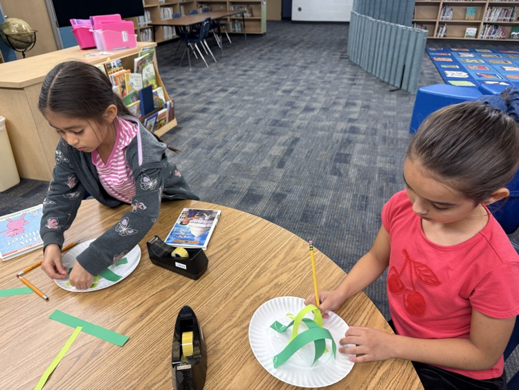 students creating