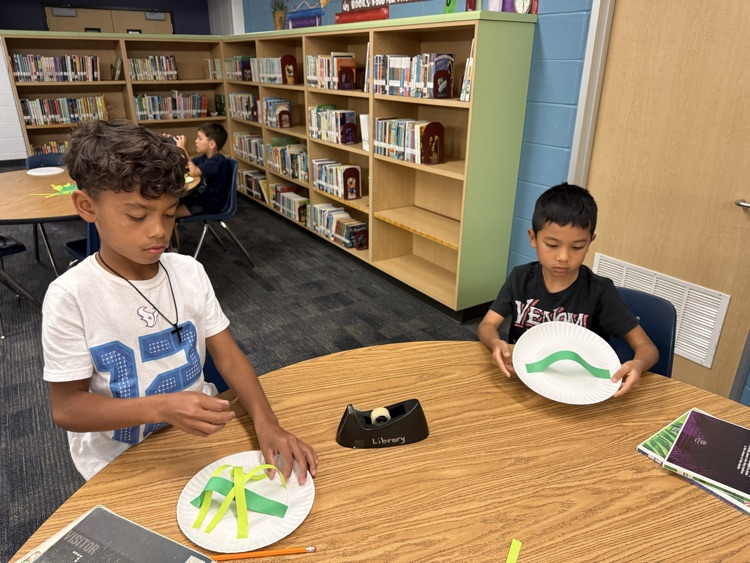 students creating