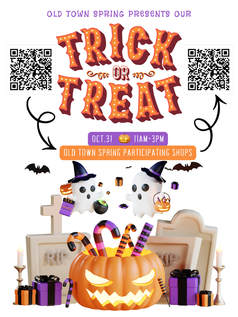 KISD: Community Flyer - Oct 31st Old Town Spring TRICK or TREAT Event FREE