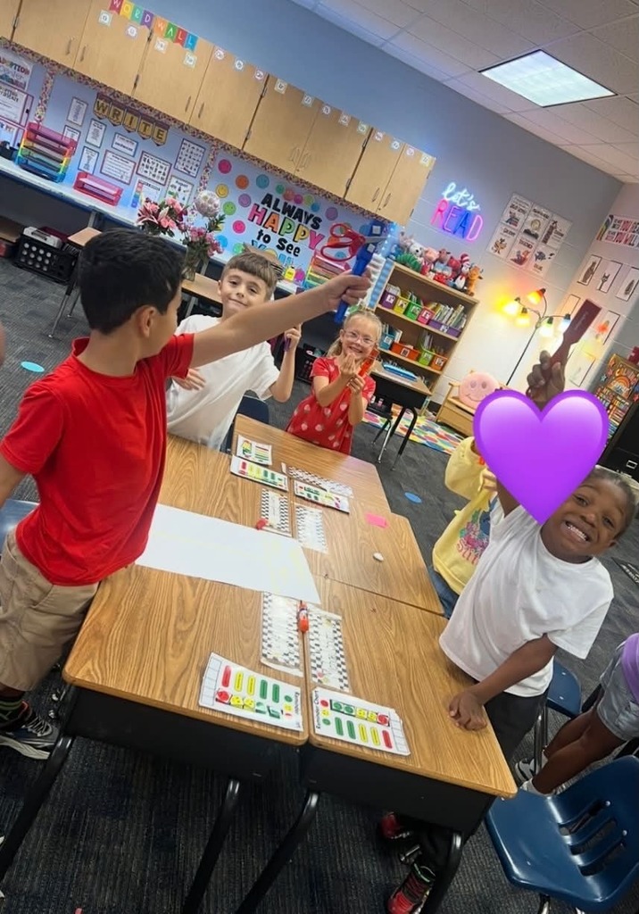 students experimenting