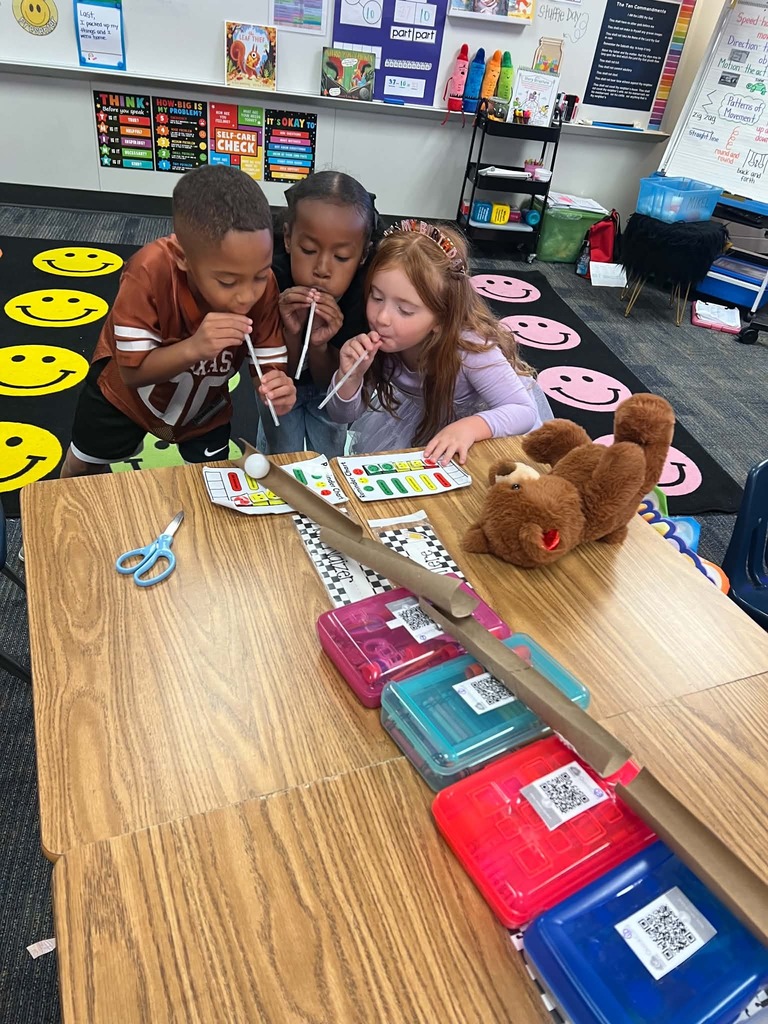students experimenting