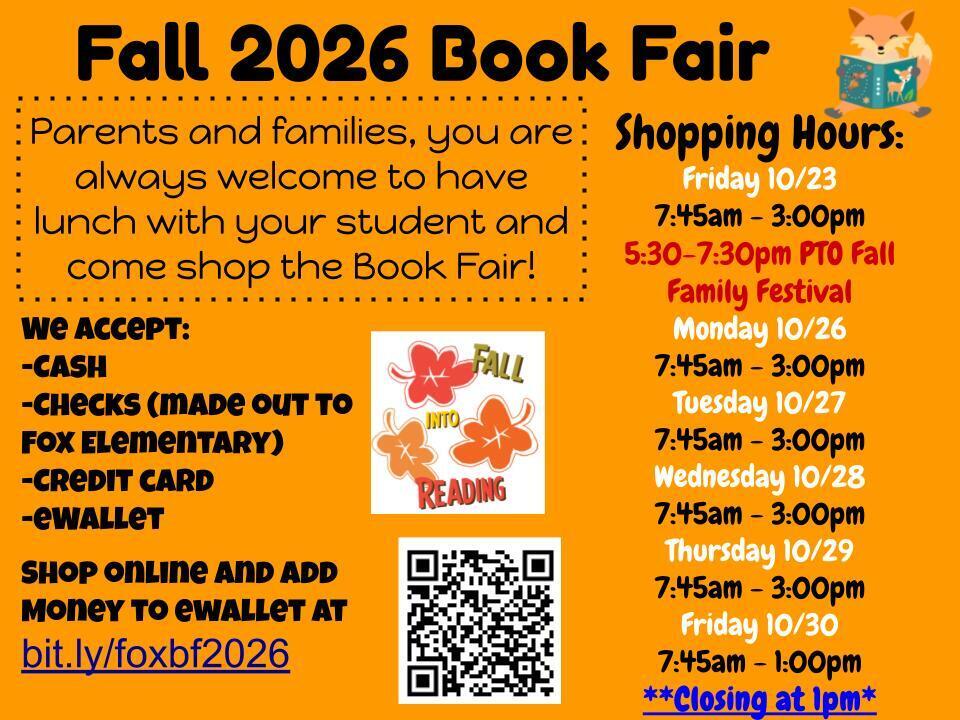 Book Fair Flyer English
