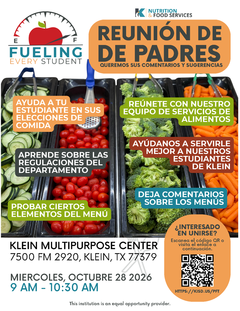 KISD Community Flyer: Reunion De - De Padres QUEREMOS SUS COMENTARIOS Y SUGEREN CIAS