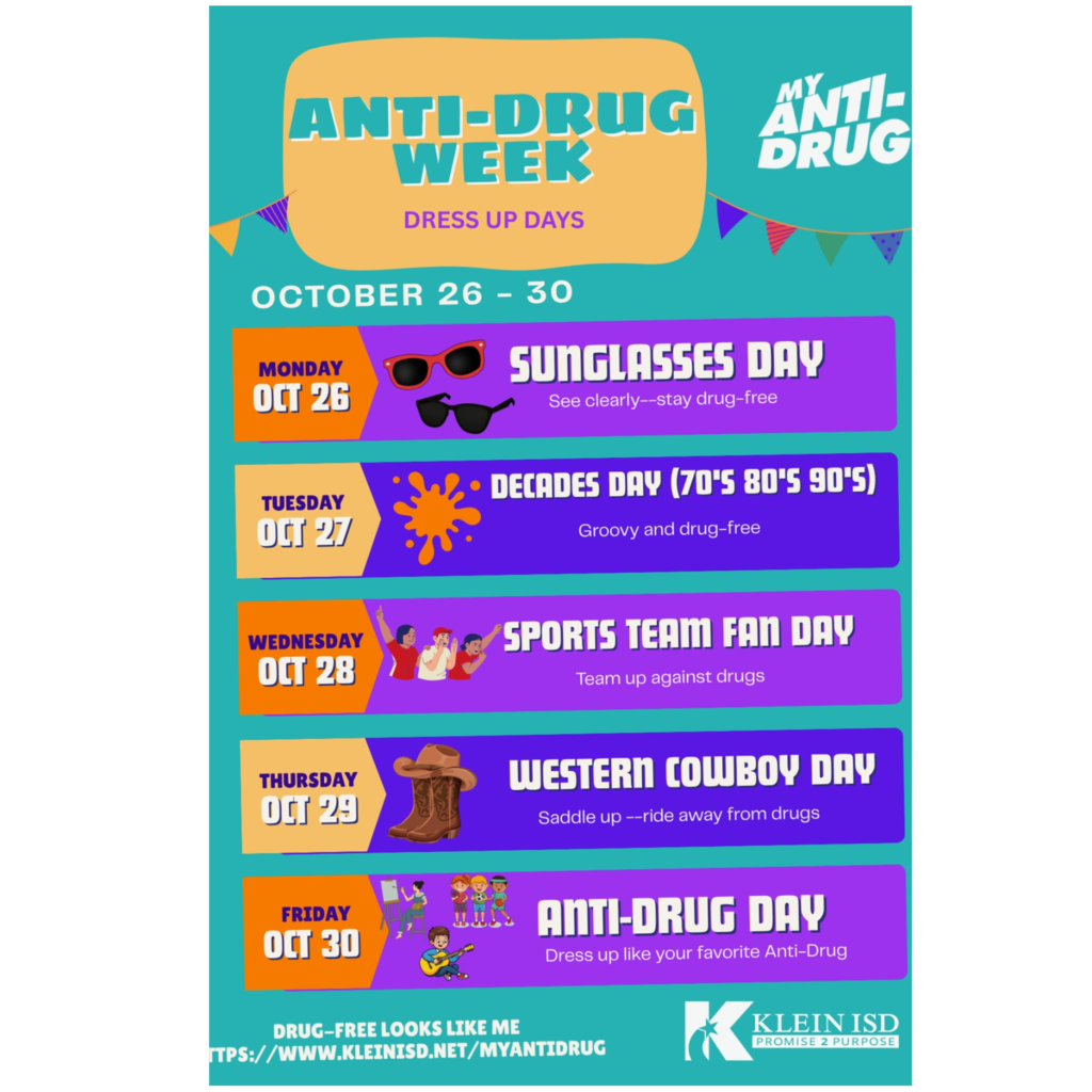 Anti Drug Week Flyer 