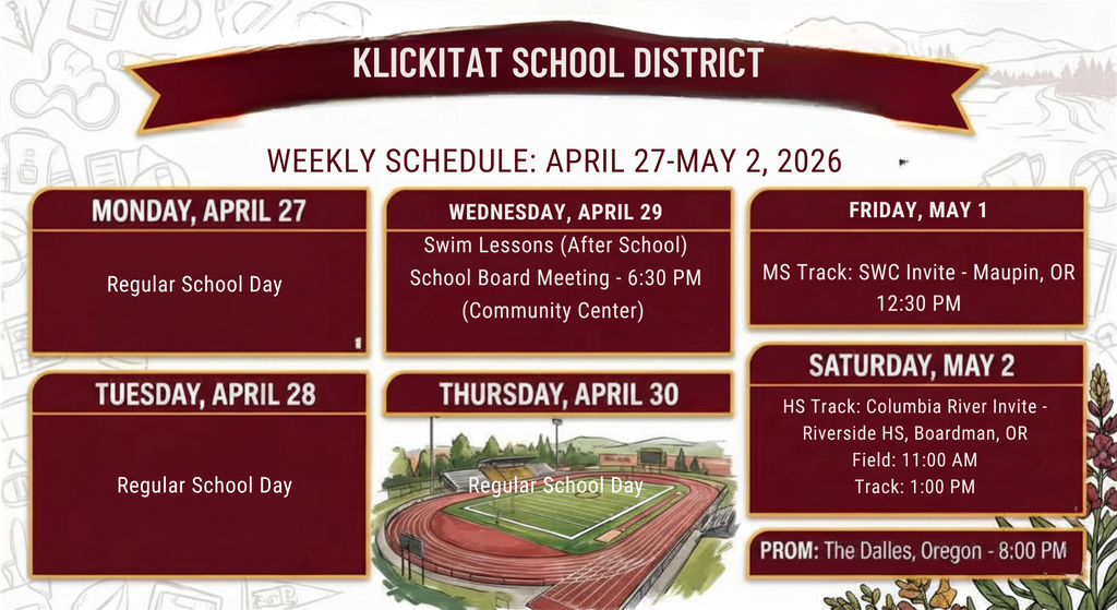 Weekly Schedule