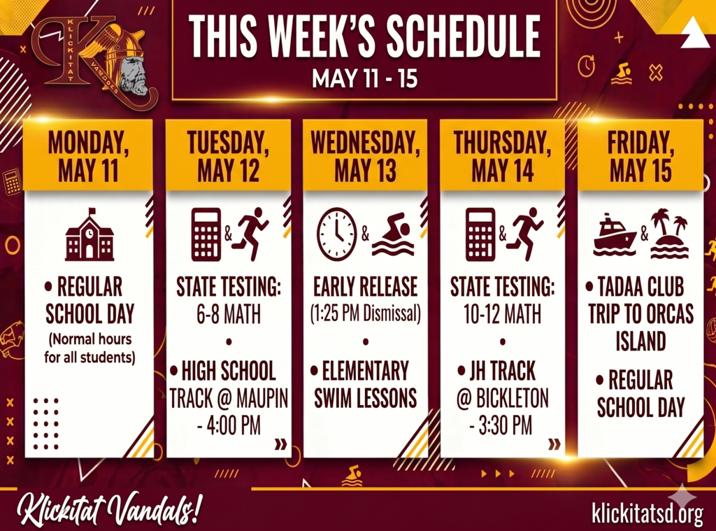 Weekly Schedule