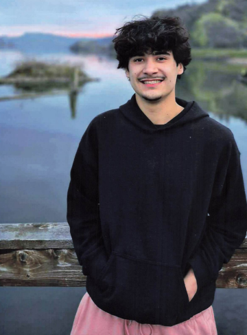 A picture of the second person in the Senior Spotlight Series - Owen. Fun Fact - this picture is hung in Klickitat along the main road on street poles, as well as all the other pictures you will see from this series!