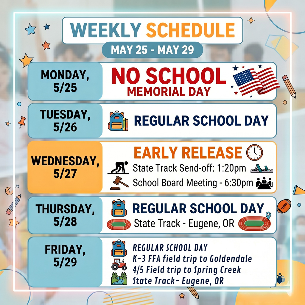 Weekly Schedule