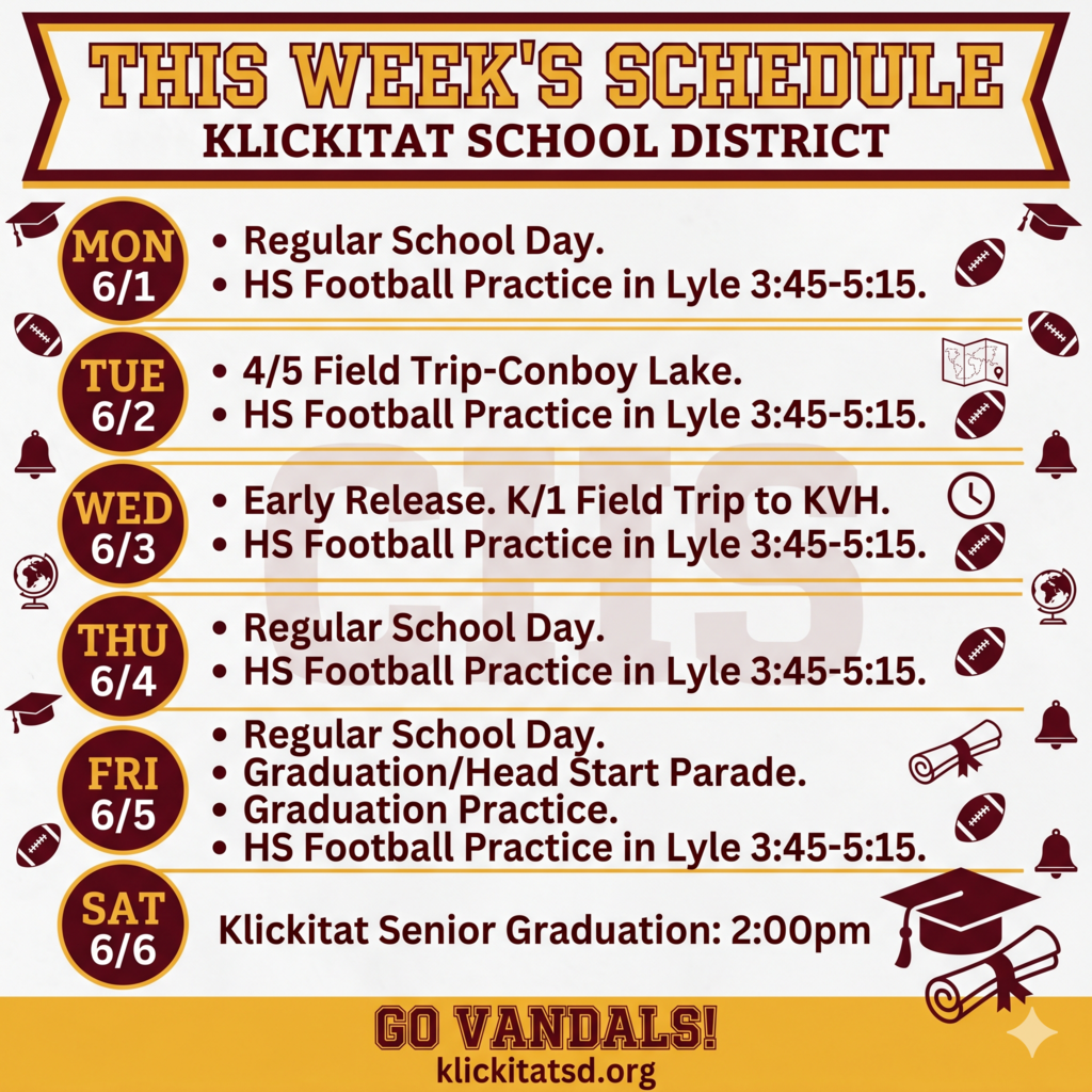 Weekly Schedule