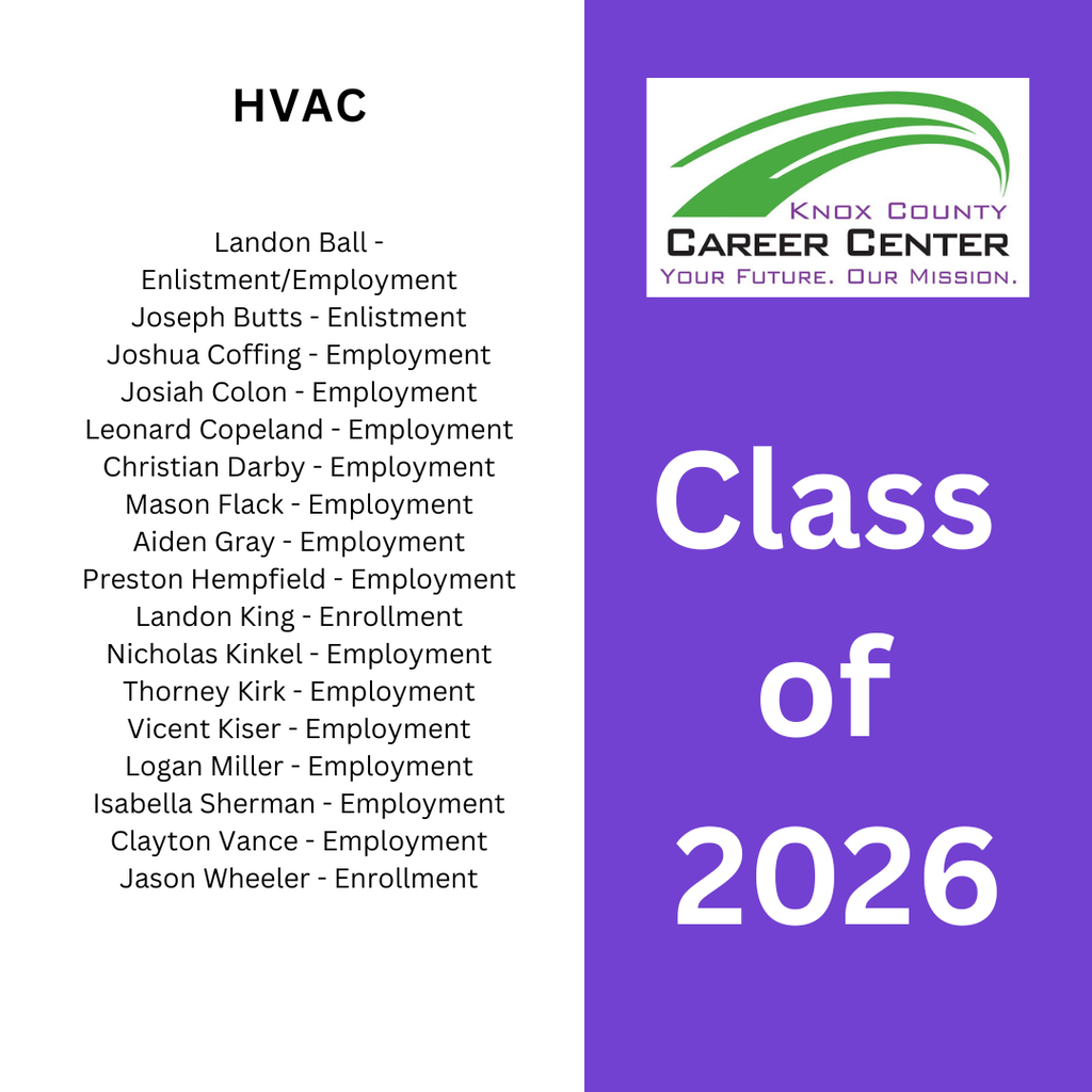 HVAC Class of 2026