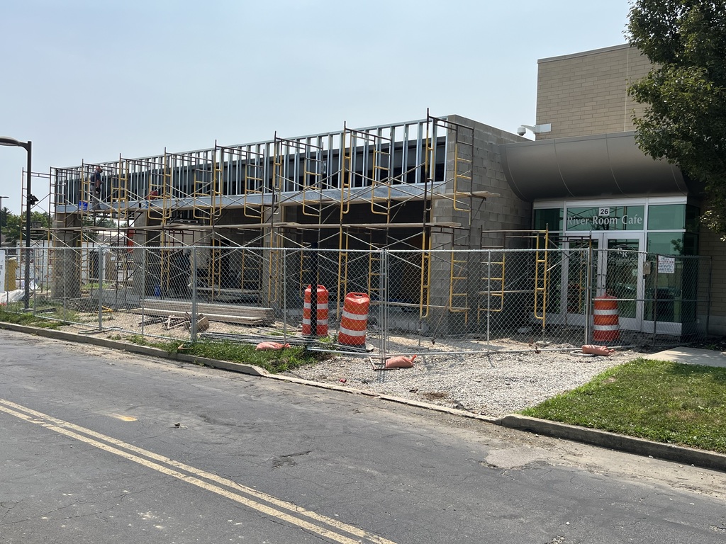 River Room Cafe Construction