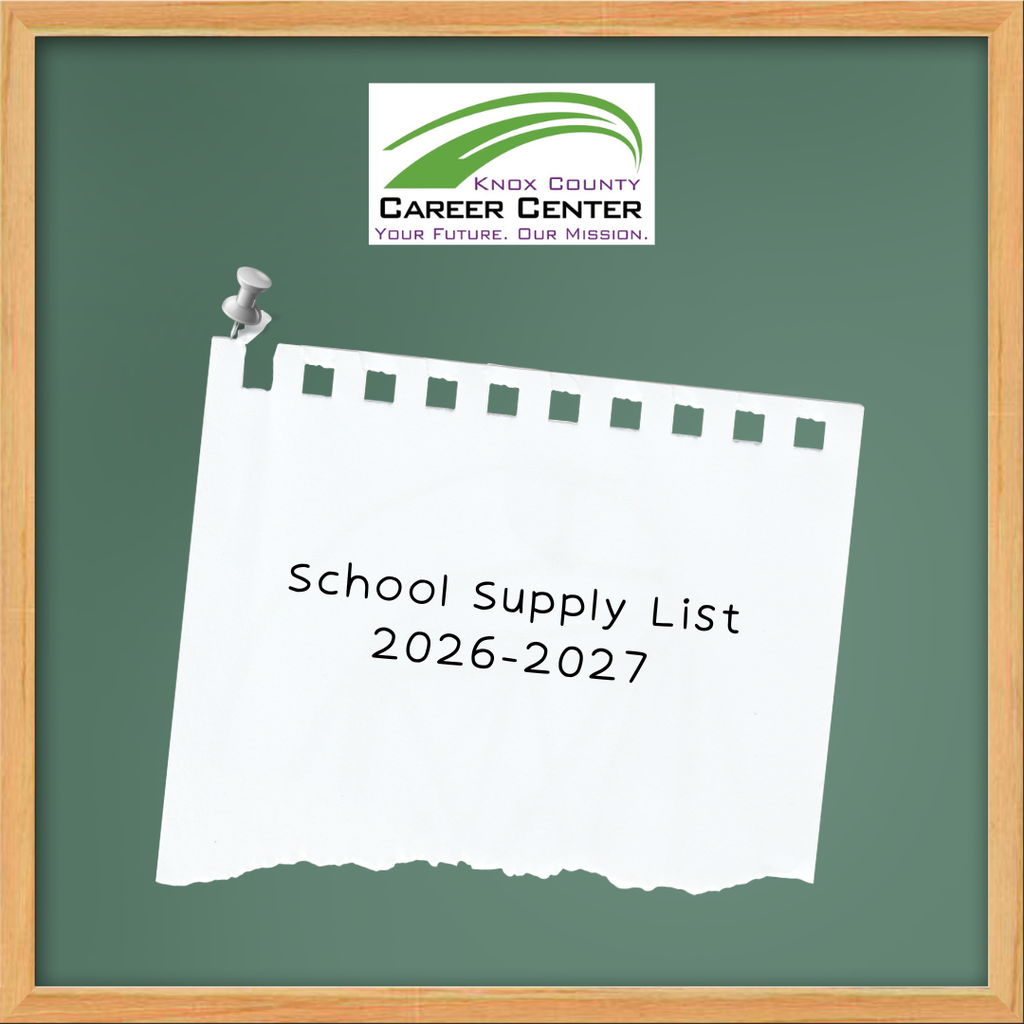KCCC - School Supply List 2026-2027