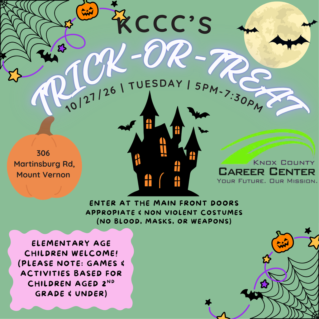 KCCC's Trick or Treat Event