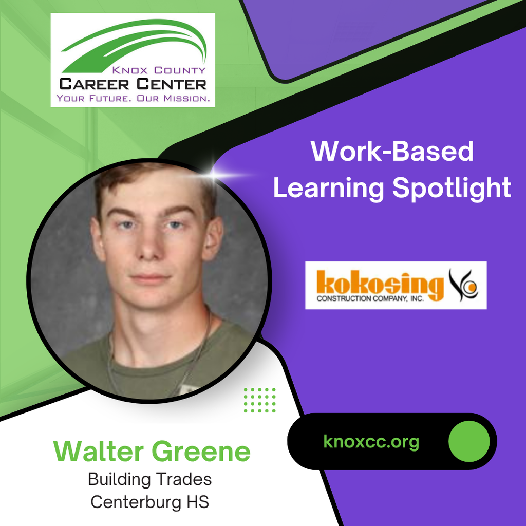 Walter Greene - Work-Based Learning Spotlight