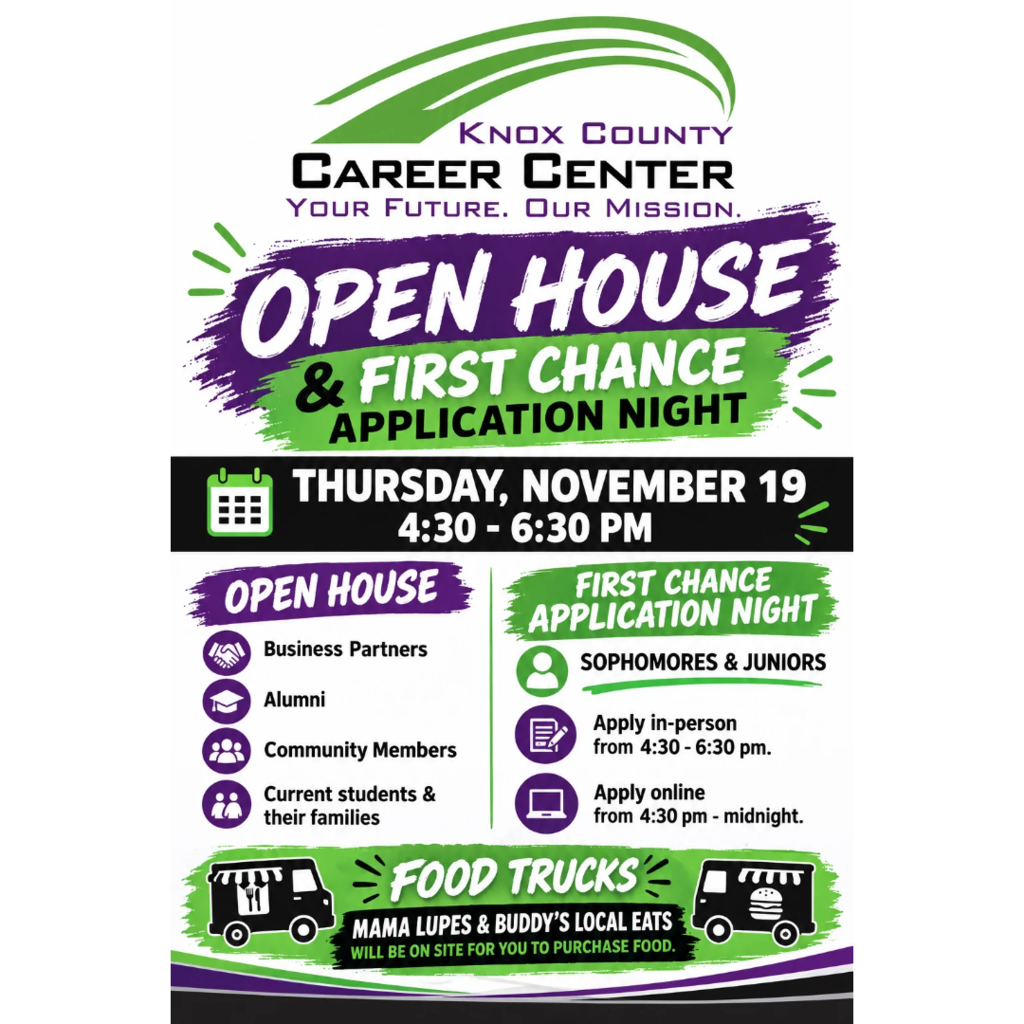 KCCC Open House & First Chance Application Night