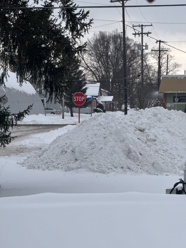 Day two moving snow around.